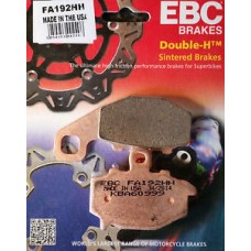 EBC Brakes Double-H Sintered Superbike Brake Pads Rear - FA192HH EBC Brakes Double-H Sintered Superbike Brake Pads Rear - FA192HH